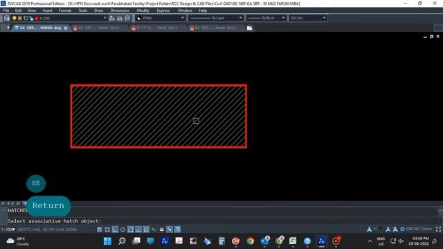 CAD Hatch boundary delete problem solved !! #cad #autocad #drawing смотреть онлайн