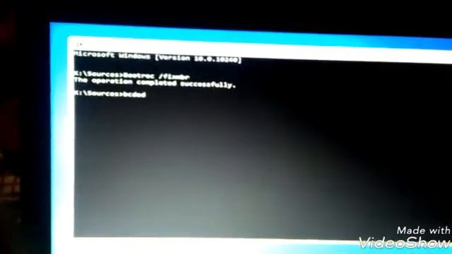 Fix error 0x000000f / BCD configuration using command prompt смотреть онлайн