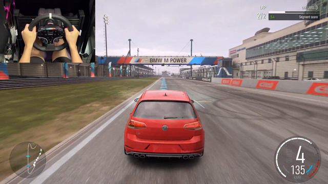 Forza Motorsport 2023 - Volkswagen Golf R - Nurburgring (Moza R5 + RTX4070ti) смотреть онлайн