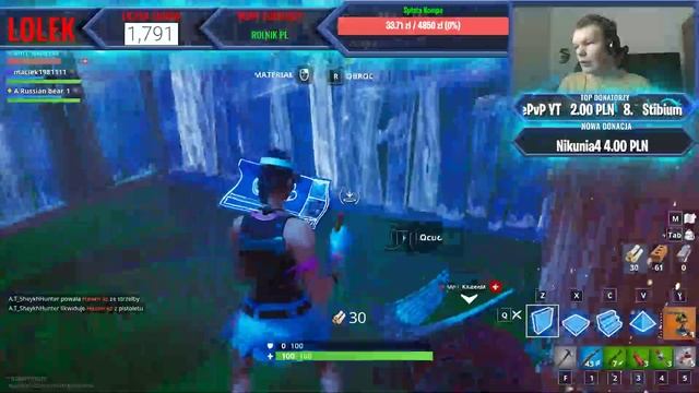 Fortnite Z Widzami #LOLEK #LIVE #Fortnite #Fort смотреть онлайн