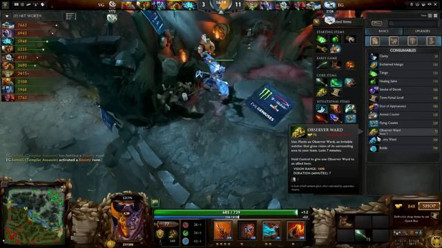Lion - Ravage EG vs VG Summit 3 Dota 2 ( Full Game ) смотреть онлайн