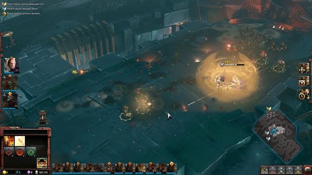 Warhammer 40,000: Dawn of War 3 прохождение - Hardcore =12= Гибель Ангелоса смотреть онлайн