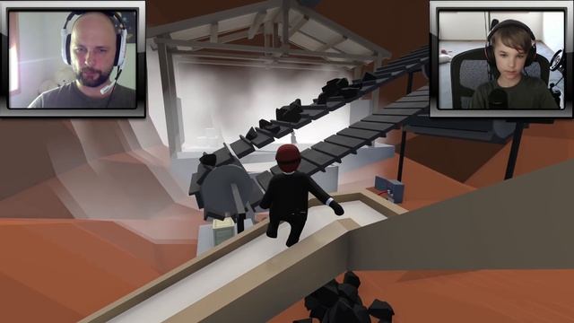 HACKER AND ANONYMOUS HACKING THE DOME in HUMAN FALL FLAT смотреть онлайн