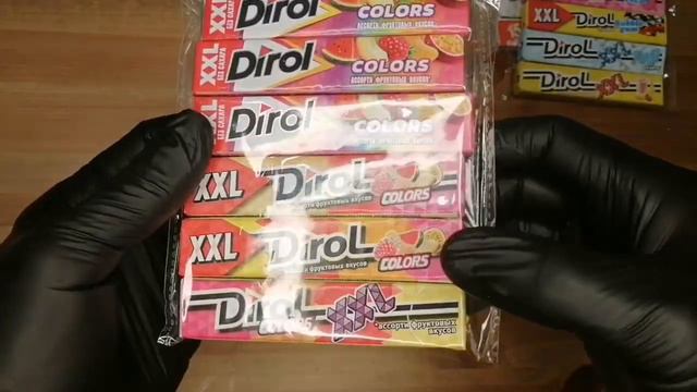 Обзор коллекции жвачек Dirol. формат XXL