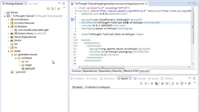 Creating a Maven Archetype смотреть онлайн