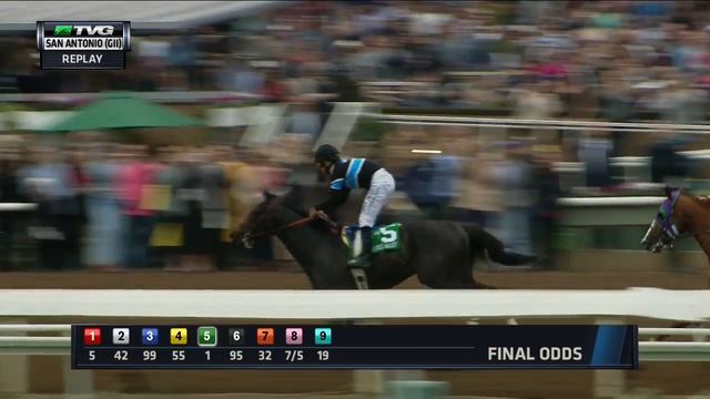 Clash of the Titans: California Chrome vs. Shared Belief | 2015 San Antonio Stakes (G2) смотреть онлайн