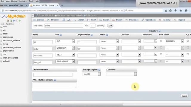 PHP & MySQL - Tutorial CRUD Dan Upload Gambar Dengan Dreamweaver [part 1] смотреть онлайн