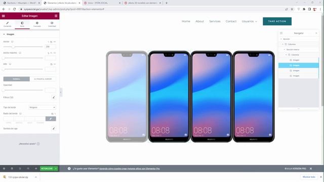 ?️ efecto 3D increíble con elementor gratis o free, wordpress 133 tutorial español смотреть онлайн