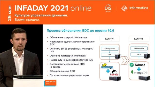 INFADAY2021. Новое в Informatica Enterprise Data Catalog смотреть онлайн