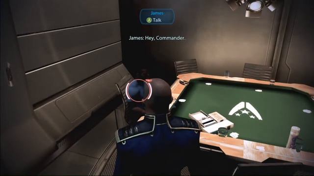 Mass Effect 3- James and Kaidan Playing Poker смотреть онлайн