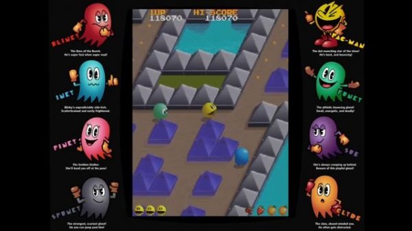 Pac-Mania (Arcade - Gameplay)