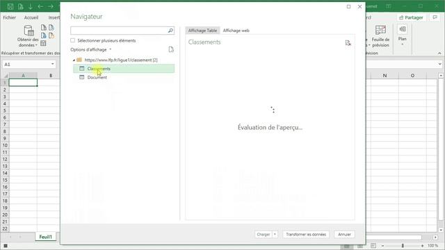 Importer les données d'un site web dans Excel смотреть онлайн