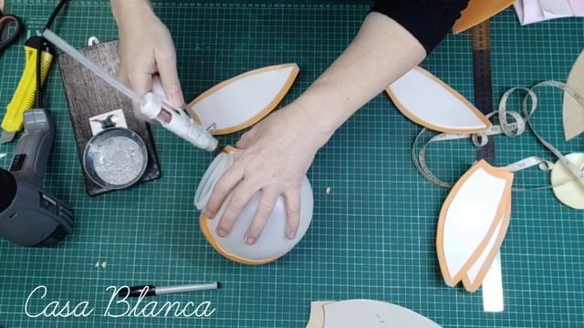 1 Часть. Как сделать мандарин из изолона. Мастер-класс "Мандариновый аромат'. смотреть онлайн