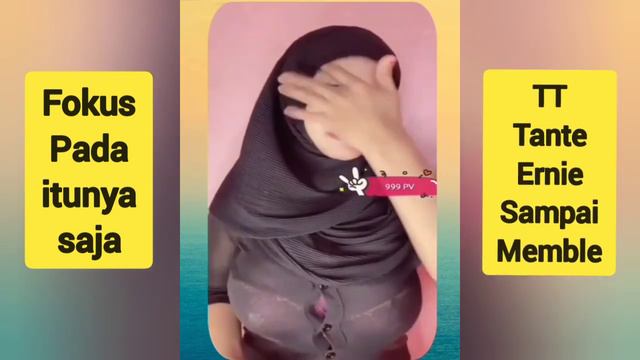 Jilbob Sange, Tante Erni Live Pamer Susu Gede смотреть онлайн