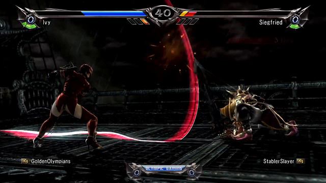 GoldenOlympians (Ivy) Vs StablerSlayer (Siegfried) SoulCalibur V Xbox 360 Gameplay смотреть онлайн