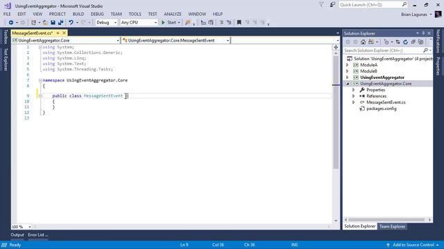 Prism - Using the Event Aggregator смотреть онлайн
