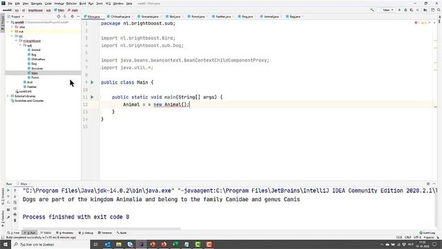 Java Abstract keyword смотреть онлайн