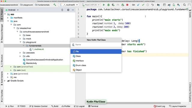Routines and Coroutines - Kotlin Coroutines on Android Fundamentals Part 1 смотреть онлайн