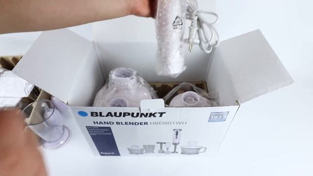 Blaupunkt HBD801WH Botmixer szett UNBOXING - digitalko.hu смотреть онлайн