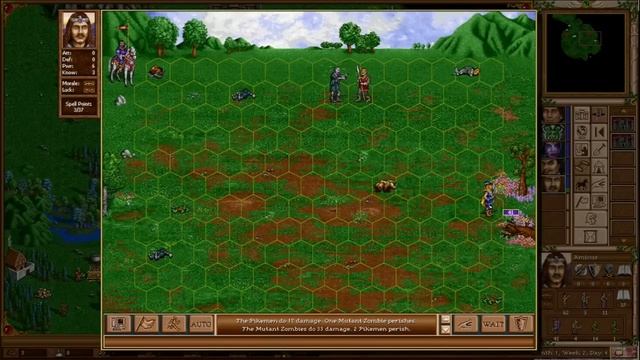 Heroes 3 (Succession Wars Mod) Playthrough 45, Part 1 ( Random Map ) смотреть онлайн