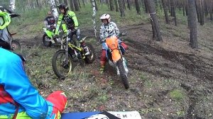 Триал эндуро тренировка с Александром Фроловым часть 1