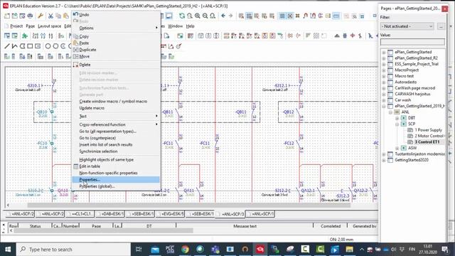ePlan Tips, How to hide connection point designation from several contacts simulataneously смотреть онлайн