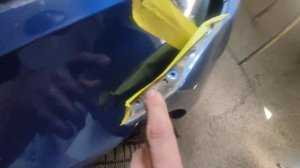 снятие хрома с бампера Шкода октавиа а7 рестайл.