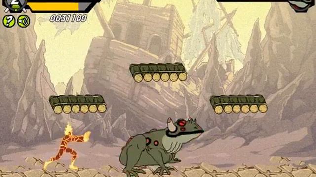 Прохождение игры Ben 10 Часть 2 ^ ^ смотреть онлайн