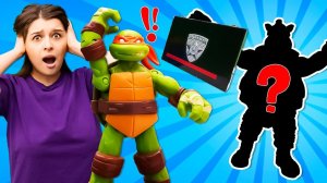 Кто похитил чемоданчик Тойклаб? Видео для детей про игрушки Черепашки Ниндзя