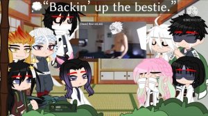 Past Hashiras react to SaneGiyuu|[Not original]|Part 1/2