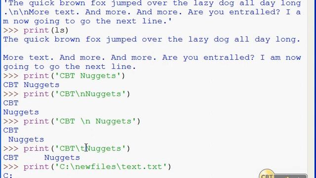 05 Statements, Documentation, and Help смотреть онлайн