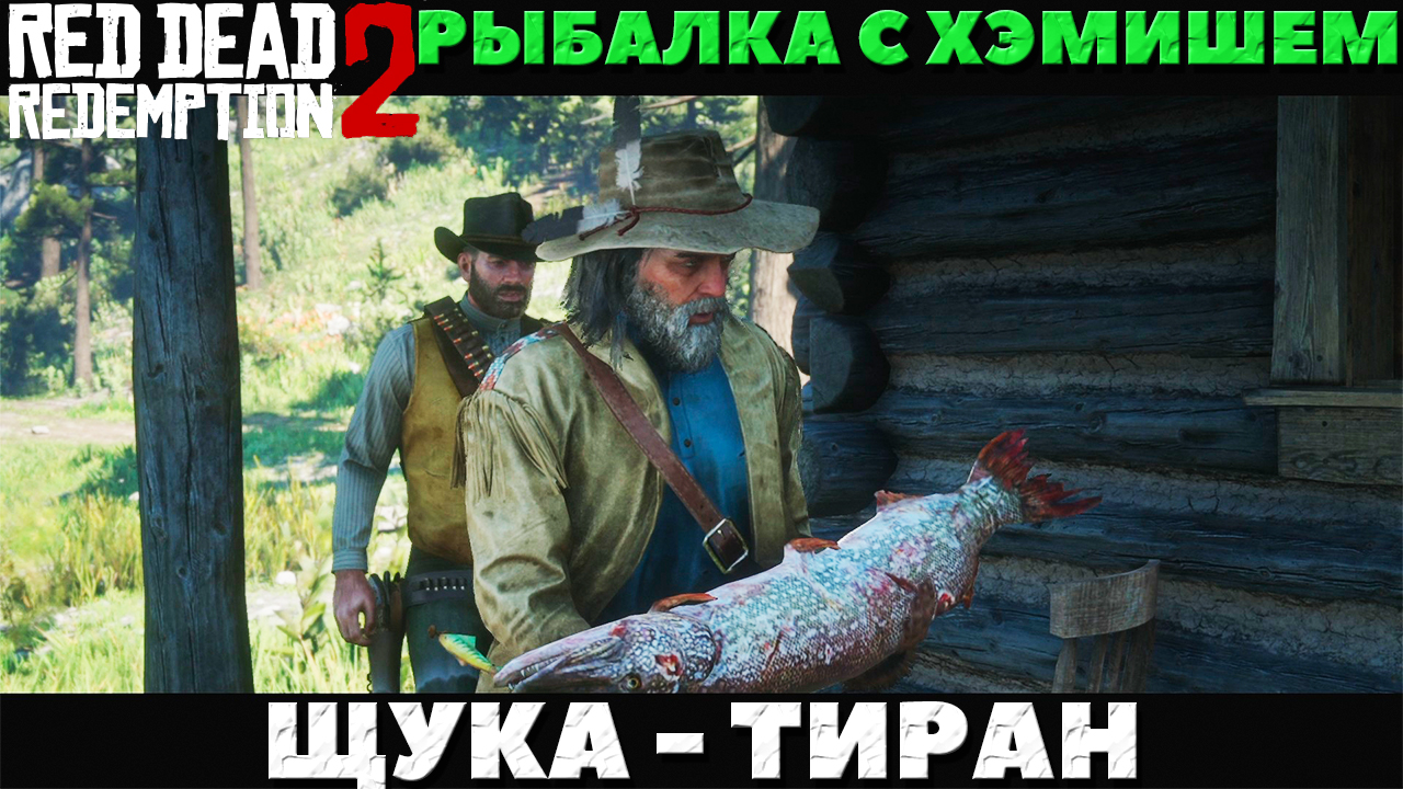 Red Dead Redemption 2 - ✔️Рыбалка с Хэмишем! Щука-Тиран! Как поймать. смотреть онлайн