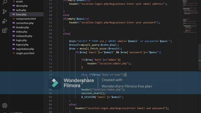 How To Make Login & Register Form With User & Admin Page Using HTML - CSS - PHP - MySQL Database смотреть онлайн