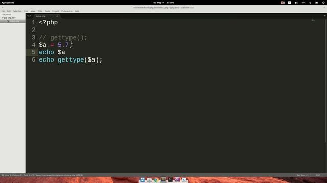 PHP Eğitim Seti #8 - gettype, settype Ve unset Fonksiyonları смотреть онлайн