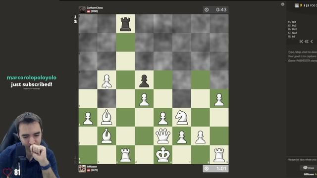 FOG OF WAR vs @GothamChess смотреть онлайн