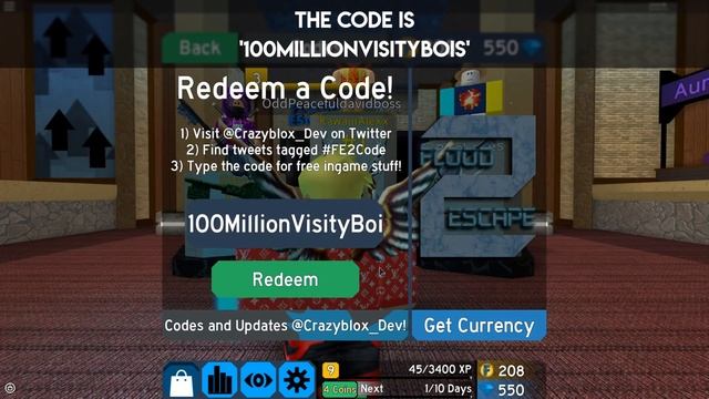 [CODE] How to get 100 FREE GEMS | Roblox Flood Escape 2 смотреть онлайн