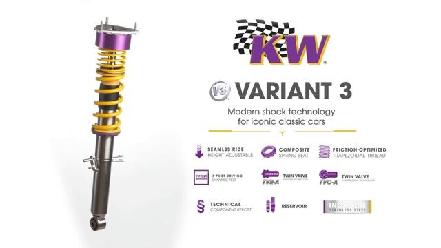 KW Classic Coilover Suspension for Mercedes-Benz 190 (W201) смотреть онлайн