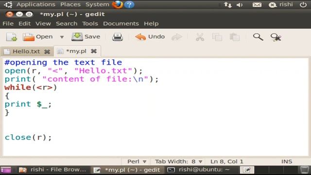 FILE HANDLING IN PERL WITH EXAMPLE|CS209|INTERNET AND WEB TECHNOLOGIES|RISHABH CHAUHAN GPC RAJSAMAN смотреть онлайн