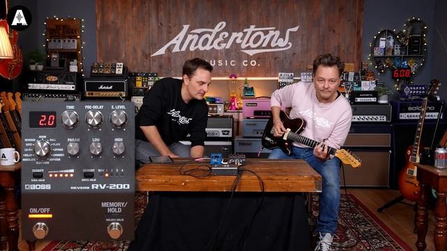 Boss RV200 - A Powerful Palette of Reverbs! смотреть онлайн