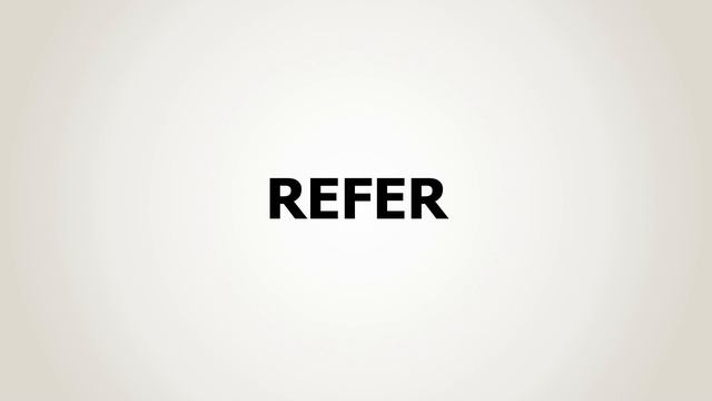 How to Pronounce Refer смотреть онлайн