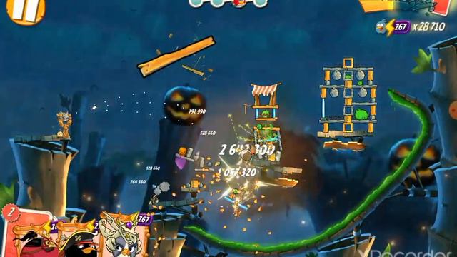Angry Birds 2 • Daily Challenge • Ежедневное испытание • 3/3/4 • 28/01/22 смотреть онлайн
