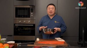 Как приготовить САШИМИ из лосося. Японская кухня. Рецепт приготовления из красной рыбы нерки.