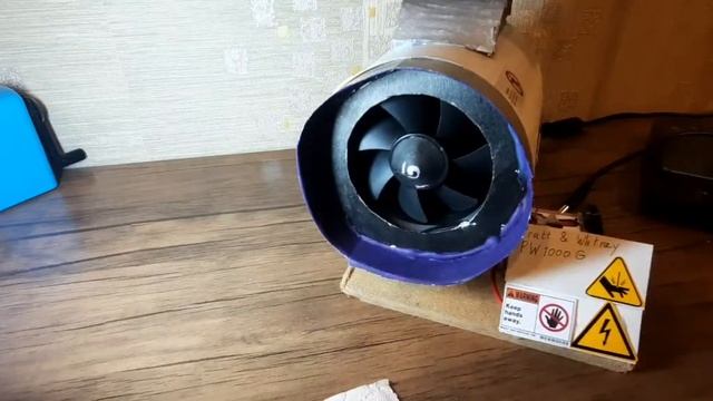 ✅Самодельная электрическая турбина из картона!! DIY electric jet turbine смотреть онлайн