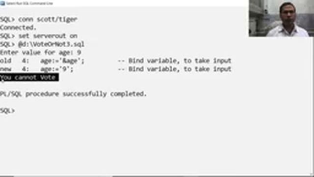 Multiple if else in PL/SQL with example program смотреть онлайн