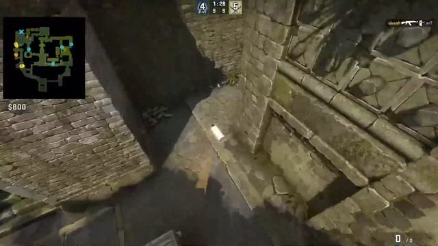 Ancient CT Smoke from Outside A Main from stavn Heroic (CS:GO) смотреть онлайн