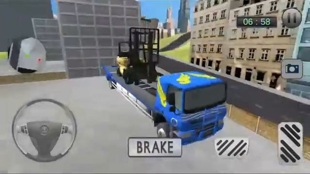 City Construction Simulator Forklift Truck Game || Part. #1 Walkthrough (Truck Bus Accident) смотреть онлайн