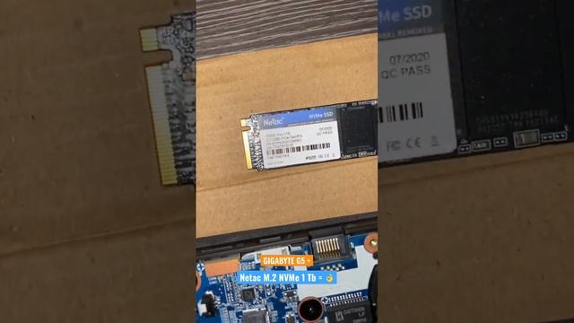 GIGABYTE G5 laptop + SSD Netac M. 2 NVMe 1 Tb - The flight is great смотреть онлайн
