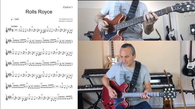 Rolls Royce (Achille Lauro) CHITARRA TUTORIAL смотреть онлайн