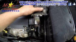 How to replace thermostat on OPEL ZAFIRA-B 1.8L 2005~2011 Z18XER F17 MTA