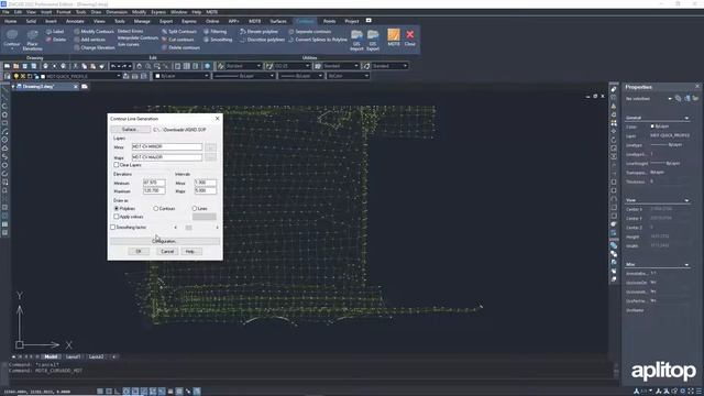Import surface from Civil 3D смотреть онлайн